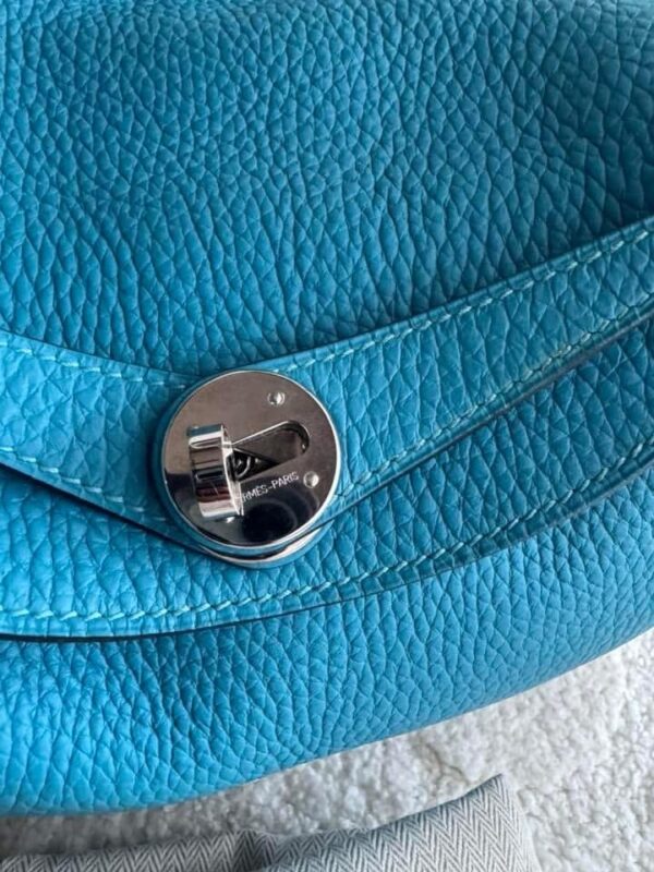 Hermes lindy 26 stamp R  Blue glacier - Image 2