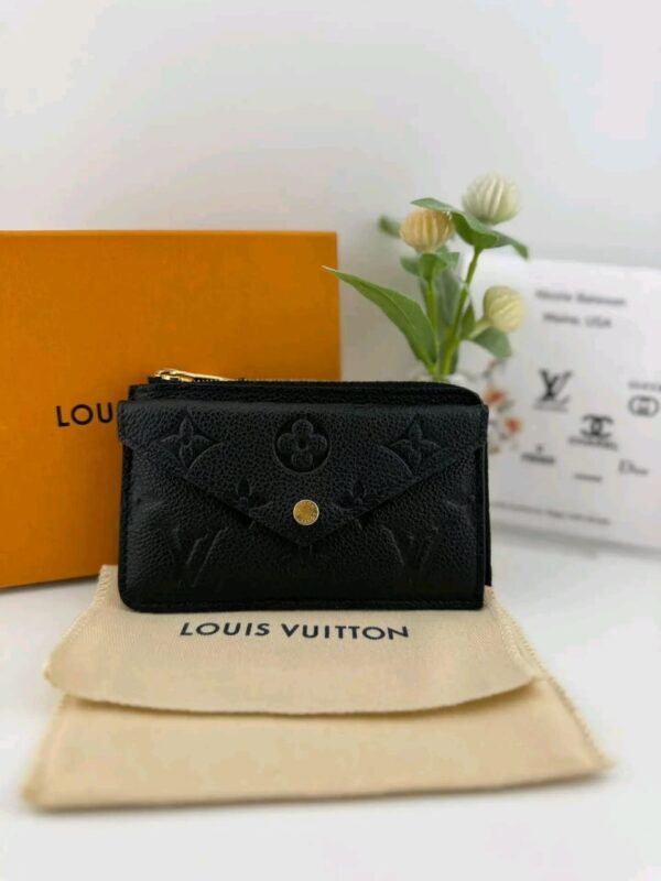 LV Recto Verso Black Empreinte